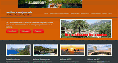 Desktop Screenshot of mallorca-majorca.de